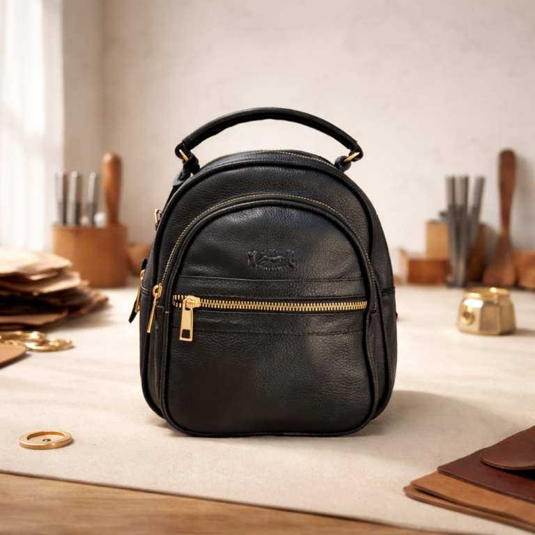 Morral de Dama en Cuero
