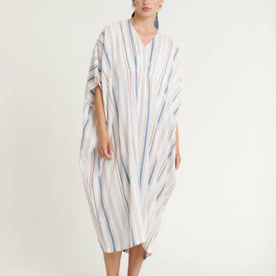 Jima kaftan dresses ba410 03 701 multistriped 690x crop center